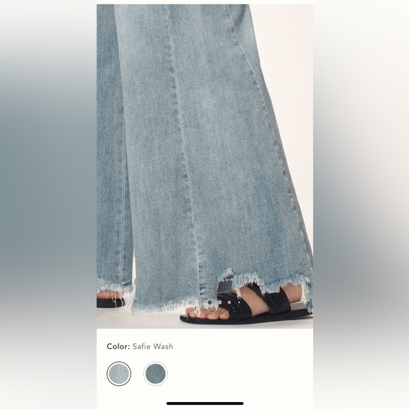 Pilcro Adi Wide Leg  Flare Jeans - Picture 2 of 8